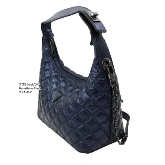GUESS Cessily Convertible Hobo Crossbody – Midnight Blue NWT - Picture 10 of 16